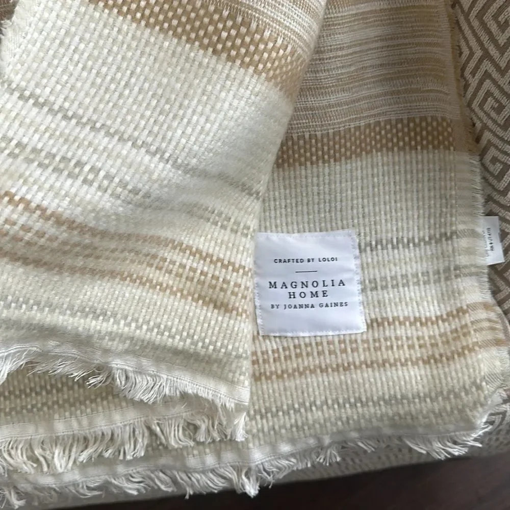 Magnolia Bedding | Magnolia Home Joanna Gaines Loloi Throw 50x60